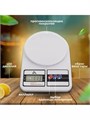 Весы кухонные Luazon LVK-704, электронные, до 7 кг, белые 602993 - фото 16775414