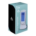 Будильник Luazon LB-02 "Обелиск", часы, дата, температура, подсветка, белый 835058 - фото 16775546