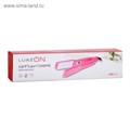 Щипцы-гофре Luazon LF-17, 45 Вт, керамическое покрытие, 35х80 мм, 160°C, розовые 1163455 - фото 16775870