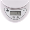 Весы кухонные Luazon LVK-501, электронные, до 5 кг, белые 1147001 - фото 16775990