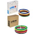 Пластик UNID PLA-6, для 3Д ручки, 6 цветов в наборе, по 10 метров 1396089 - фото 16776139