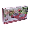 Плитка электрическая ENERGY EN-904B, 2000 Вт, 2 конфорки, чёрная 1743806 - фото 16776479