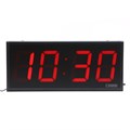 Часы электронные настенные "Соломон", таймер, секундомер, 26 х 4.5 х 60 см, красные цифры 1716981 - фото 16776614