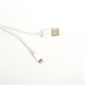 Кабель Luazon, Lightning - USB, 1 А, 0.9 м, белый 1928844 - фото 16776740
