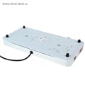 Плитка электрическая Luazon LHP-005, 2 конфорки, 2000 Вт, нагреватель диск, белая 1740903 - фото 16776770