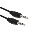 Кабель аудио AUX Luazon, Jack 3.5 мм (m)-Jack 3.5 мм (m), 1.5 м, чёрный 2534139 - фото 16777218