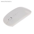 Мышь LuazON MB-1.0, беспроводная, оптическая, 1600 dpi, USB, белая 2518214 - фото 16777754