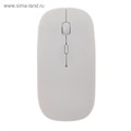 Мышь LuazON MB-1.0, беспроводная, оптическая, 1600 dpi, USB, белая 2518214 - фото 16777755