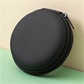 Футляр для наушников Luazon, круглый 8х8х3 см, кожзам 2813080 - фото 16777875