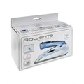 Утюг Rowenta DA1510, 1000 Вт, нержавеющая сталь, 45 г/мин, 70 мл, дорожный, бело-синий 2578701 - фото 16778222
