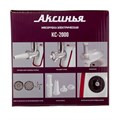 Мясорубка электрическая "АКСИНЬЯ" КС-2000, 2000 Вт, реверс, 4 насадки, бело-красная 3627651 - фото 16778273