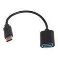 OTG кабель Luazon, Type-C - USB, 1 А, 0.14 м, чёрный 2985073 - фото 16778344
