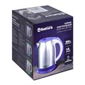Чайник электрический Sakura SA-2147BL, металл, 1.8 л, 1800 Вт, голубой 3979561 - фото 16778811