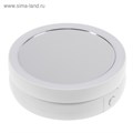 Зеркало Luazon KZ-09, подсветка, настольное, 30 × 16 × 16 см, увеличение х 10, USB, белое 3640408 - фото 16779124