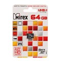 Карта памяти Mirex microSD, 64 Гб, SDXC, UHS-I, класс 10 4245644 - фото 16779140