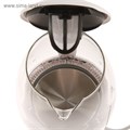 Чайник электрический ENERGY E-262, стекло, 1.7 л, 2200 Вт, белый 4325204 - фото 16779465