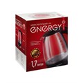 Чайник электрический ENERGY E-262, стекло, 1.7 л, 2200 Вт, белый 4325204 - фото 16779476
