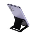 Подставка для телефона Luazon, складная, регулируемая высота, чёрная 3916085 - фото 16779543
