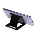 Подставка для телефона Luazon, складная, регулируемая высота, чёрная 3916085 - фото 16779544