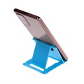 Подставка для телефона Luazon, складная, регулируемая высота, синяя 3916087 - фото 16779564