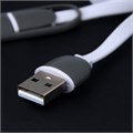 Кабель 2 в 1 Luazon, microUSB/Lightning - USB, 1 А, 0.9 м, плоский, МИКС 4283686 - фото 16779840 Кабель 2 в 1 Luazon, microUSB/Lightning - USB, 1 А, 0.9 м, плоский, МИКС 4283686 - фото 16779840