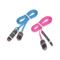 Кабель 2 в 1 Luazon, microUSB/Lightning - USB, 1 А, 0.9 м, плоский, МИКС 4283686 - фото 16779847 Кабель 2 в 1 Luazon, microUSB/Lightning - USB, 1 А, 0.9 м, плоский, МИКС 4283686 - фото 16779847