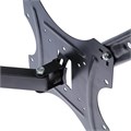 Кронштейн Luazon KrON-58, для ТВ, наклонно-поворотный, 14-55", 40-380 мм от стены, чёрный 3937404 - фото 16780443