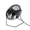 Вентилятор Luazon LOF-05, настольный, 2.5 Вт, 12 см, металл, черный 3937502 - фото 16780570