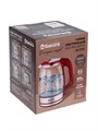 Чайник электрический Sakura SA-2722BK, стекло, 2.2 л, 1800 Вт, подсветка, серебристо-чёрный 4909854 - фото 16781530