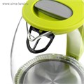 Чайник электрический Sakura SA-2715GR, стекло, 1.7 л, 2200 Вт, зеленый 5136408 - фото 16781819