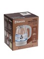 Чайник электрический Sakura SA-2715GR, стекло, 1.7 л, 2200 Вт, зеленый 5136408 - фото 16781826