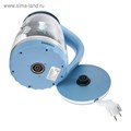 Чайник электрический ENERGY E-279, стекло, 1.5 л, 2200 Вт, голубой 5137438 - фото 16781994