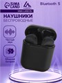 Наушники беспроводные Luazon i12, TWS, BT 5.0, 35/300 мАч, сенсор, матовые, черные 5012558 - фото 16782518