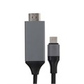 Кабель Luazon CAB-5 Type-C - HDMI, 2 м, для устройств с USB-C 3.1 (DisplayPort Alt Mode) 5106507 - фото 16782762
