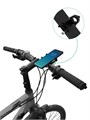 Велосипедный держатель для телефона, алюминиевый, до 185х100 мм, черный 5132214 - фото 16783168
