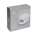 Весы кухонные Luazon LVK-706, электронные, с чашей, до 5 кг, белые 6913487 - фото 16784294