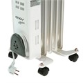 Обогреватель ENGY EN-2205 Modern, масляный, 1000 Вт, 5 секций, белый 4012618 - фото 16784472