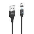 Кабель Hoco U76, USB - microUSB, 2 А, 1.2 м, магнитный, черный 7550645 - фото 16784680