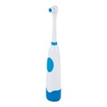 Электрическая зубная щетка HOMESTAR HS-6005, вращательная, 6500 об/мин, 2 насадки, синяя 7599276 - фото 16784861