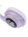 Наушники-Кошки MYBIT W-32, беспроводные, MIC, BT 5.0, AUX, microSD, MP3, 400 мАч, фиолетовые 7348415 - фото 16784987