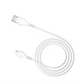 Кабель Hoco X37, microUSB - USB, 2.4 А, 1 м, PVC оплетка, белый 7686944 - фото 16785123