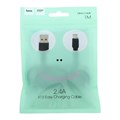 Кабель Hoco X13, microUSB - USB, 2,4 А, 1 м, PVC оплетка, чёрный 7686985 - фото 16785148