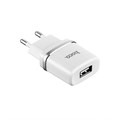Сетевое зарядное устройство Hoco C11, USB - 1 А, белый 7687053 - фото 16785165