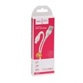 Кабель Hoco X37, Lightning - USB, 2.4 А, 1 м, PVC оплетка, белый 7686943 - фото 16785346