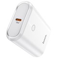Внешний аккумулятор Hoco Q3, 10000 мАч, USB, USB-C, 3 А, PD 20W + QC3.0, белый 7728646 - фото 16785392