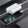 Внешний аккумулятор Hoco Q3, 10000 мАч, USB, USB-C, 3 А, PD 20W + QC3.0, белый 7728646 - фото 16785394