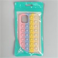 POP IT в виде чехла на телефон, силиконовый, разноцветный 7410654 - фото 16785474