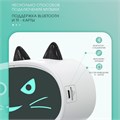 Часы - будильник электронные "Кошка" настольные: колонка, bluetooth, tf-карта, 11.5 см, USB 7550904 - фото 16785527