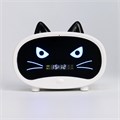 Часы - будильник электронные "Кошка" настольные: колонка, bluetooth, tf-карта, 11.5 см, USB 7550904 - фото 16785529
