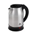 Чайник электрический Luazon LSK-1803, металл, 1.8 л, 1800 Вт, серебристо-чёрный 6953948 - фото 16785547